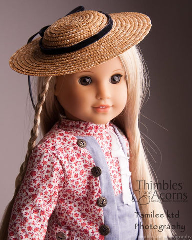 Thimbles and Acorns 18 Inch Historical Town Girl 18" Doll Clothes Pixie Faire