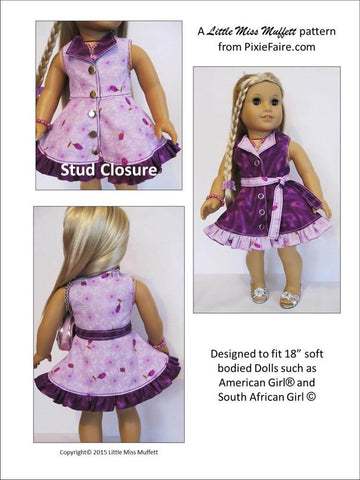 Little Miss Muffett 18 Inch Modern Topsy Turvy 18" Doll Clothes Pixie Faire