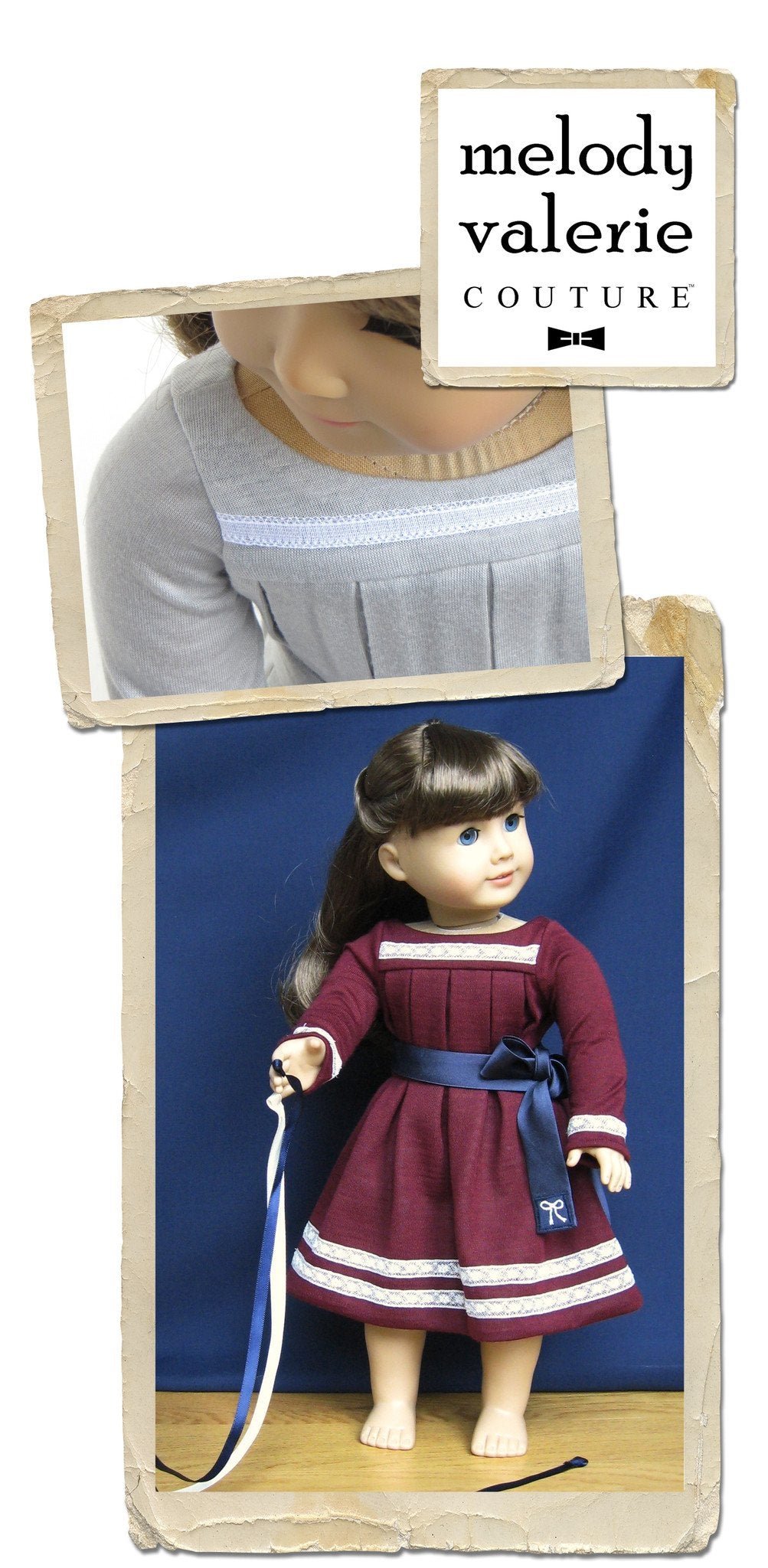 Melody Valerie Couture 18 Inch Modern Transcontinental Dress 18” Doll Clothes Pixie Faire