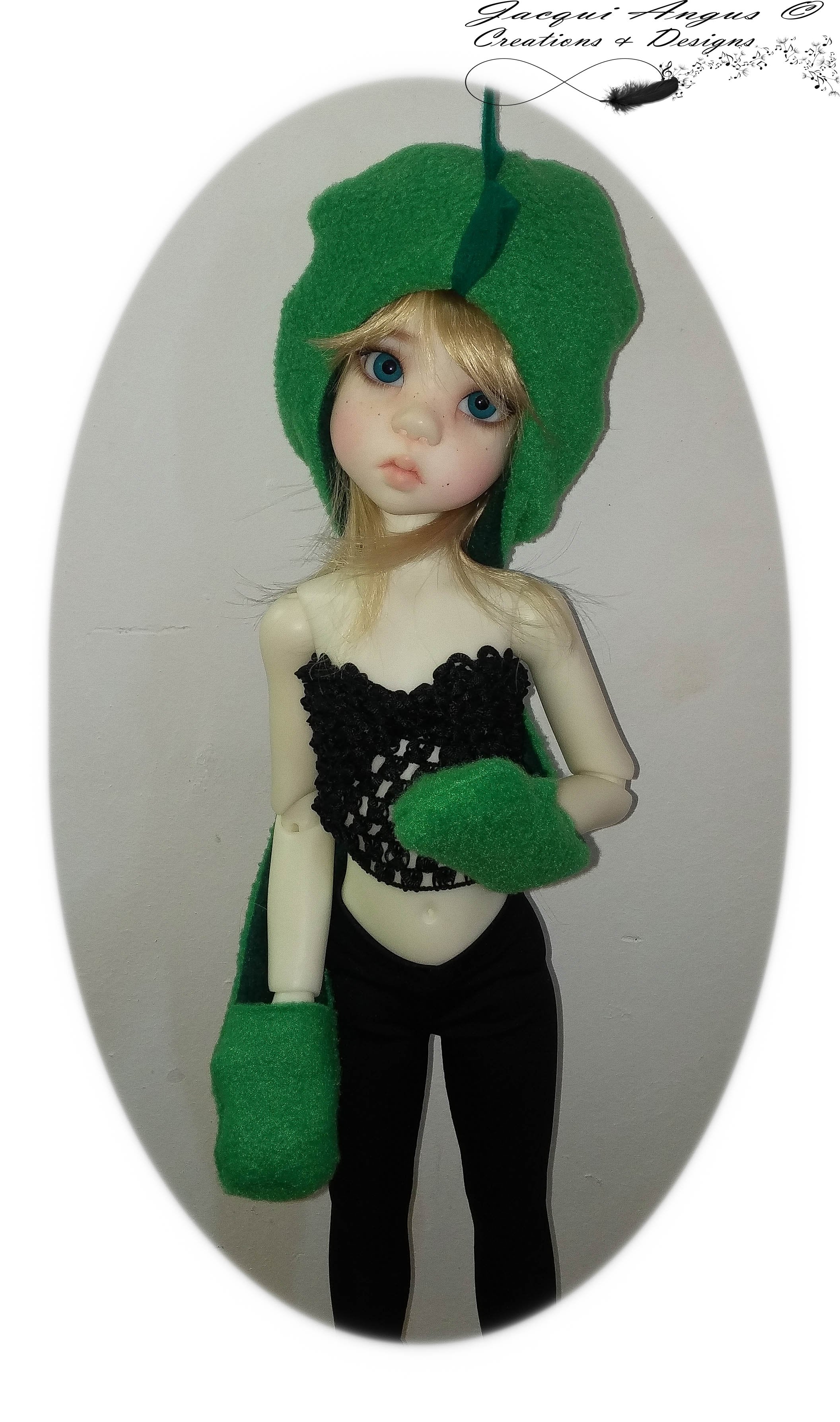 Jacqui Angus Creations & Designs BJD Triple the Fun Combo Pattern for MSD Ball Jointed Dolls Pixie Faire