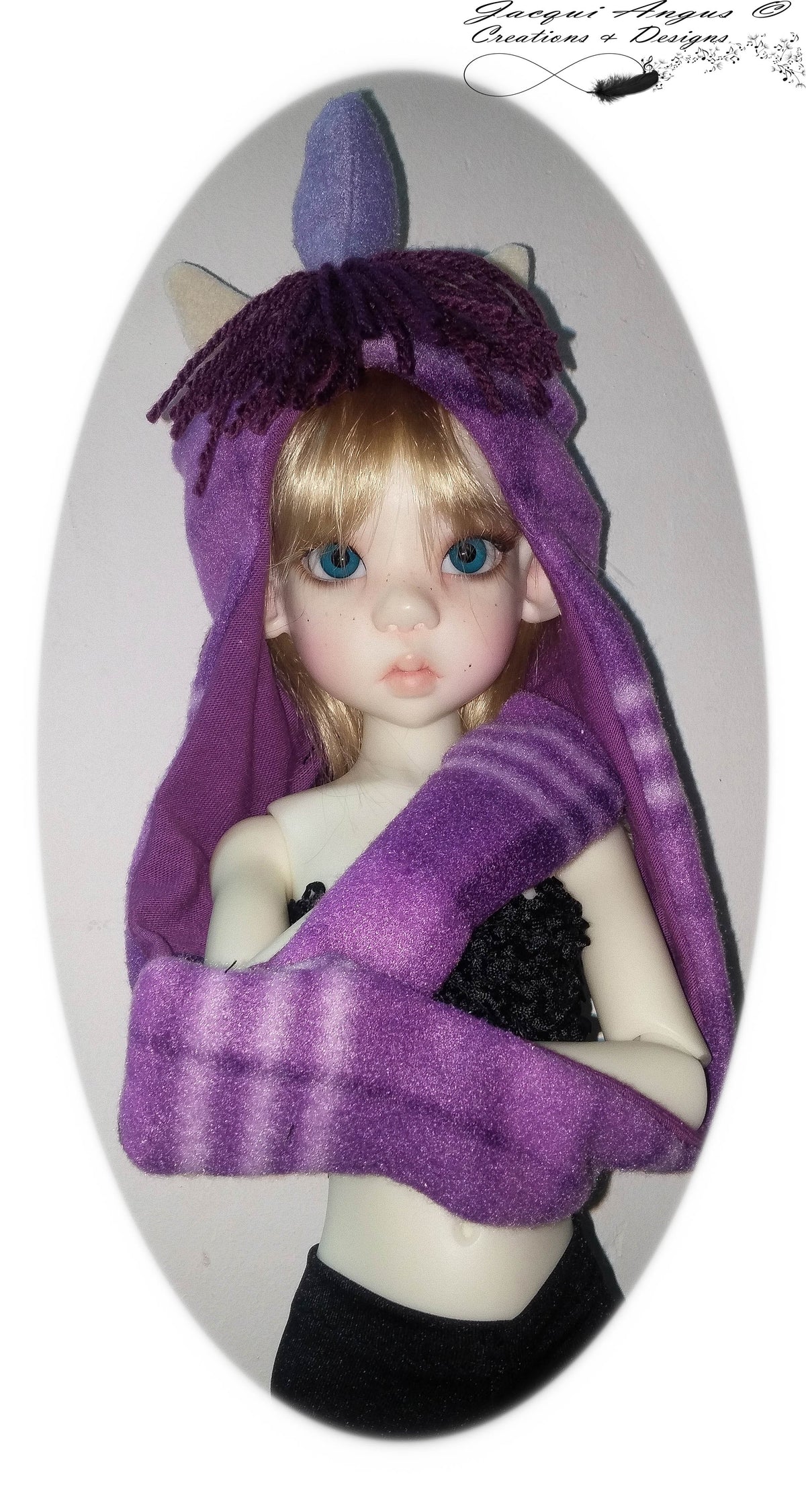 Jacqui Angus Creations & Designs BJD Triple the Fun Combo Pattern for MSD Ball Jointed Dolls Pixie Faire