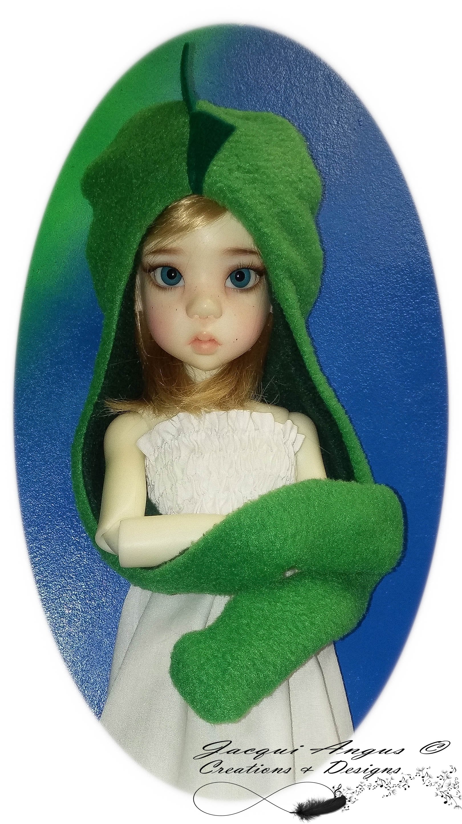 Jacqui Angus Creations & Designs BJD Triple the Fun Combo Pattern for MSD Ball Jointed Dolls Pixie Faire