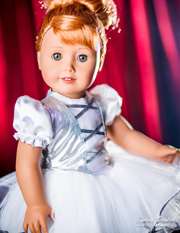 My Angie Girl Tutu Cute Story Book Dress-Up Costume Dress Doll Clothes Pattern 18 inch American Girl Dolls