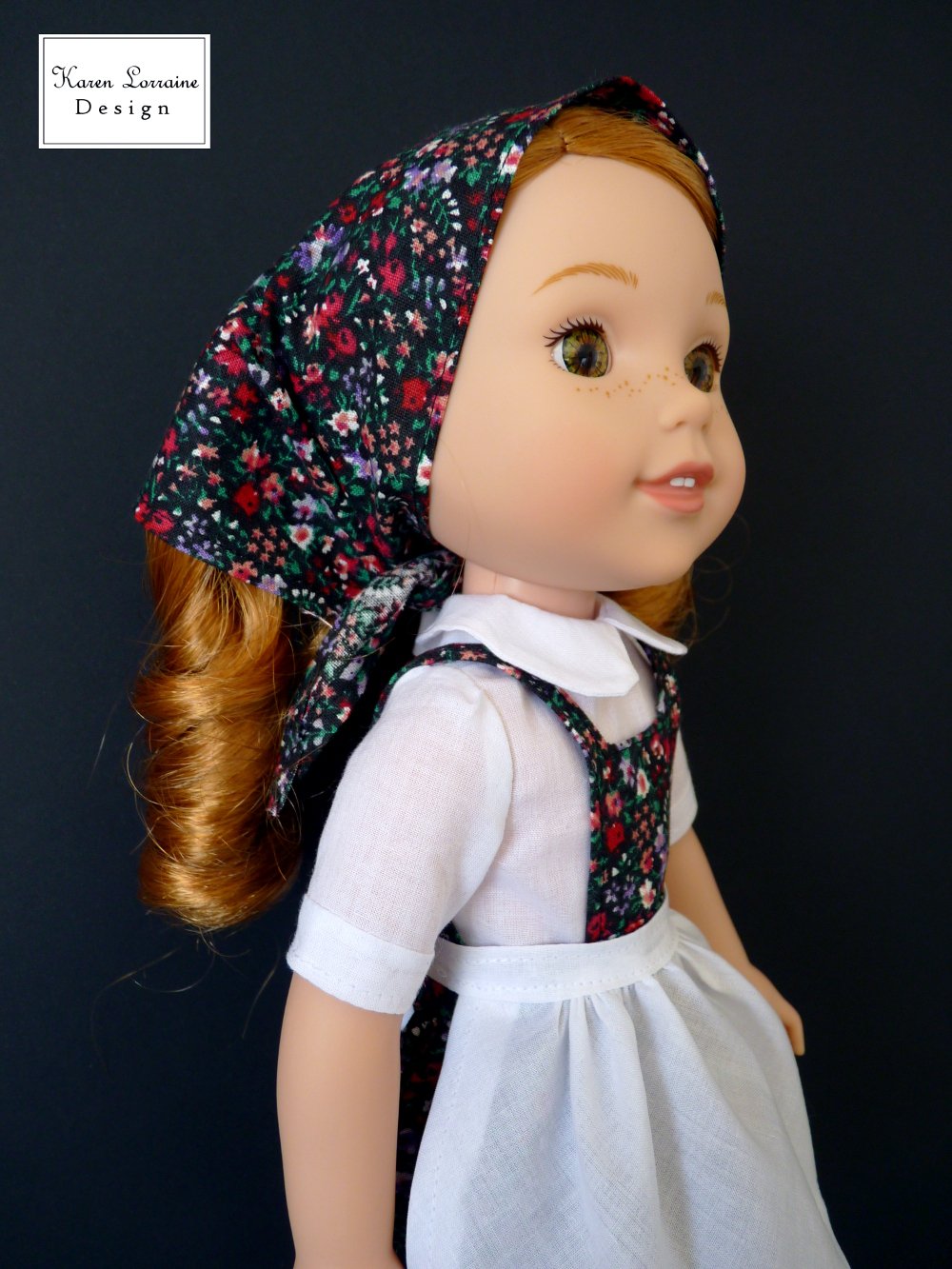 Karen Lorraine Design WellieWishers Tyrol 14-14.5 Inch Doll Clothes Pattern Pixie Faire