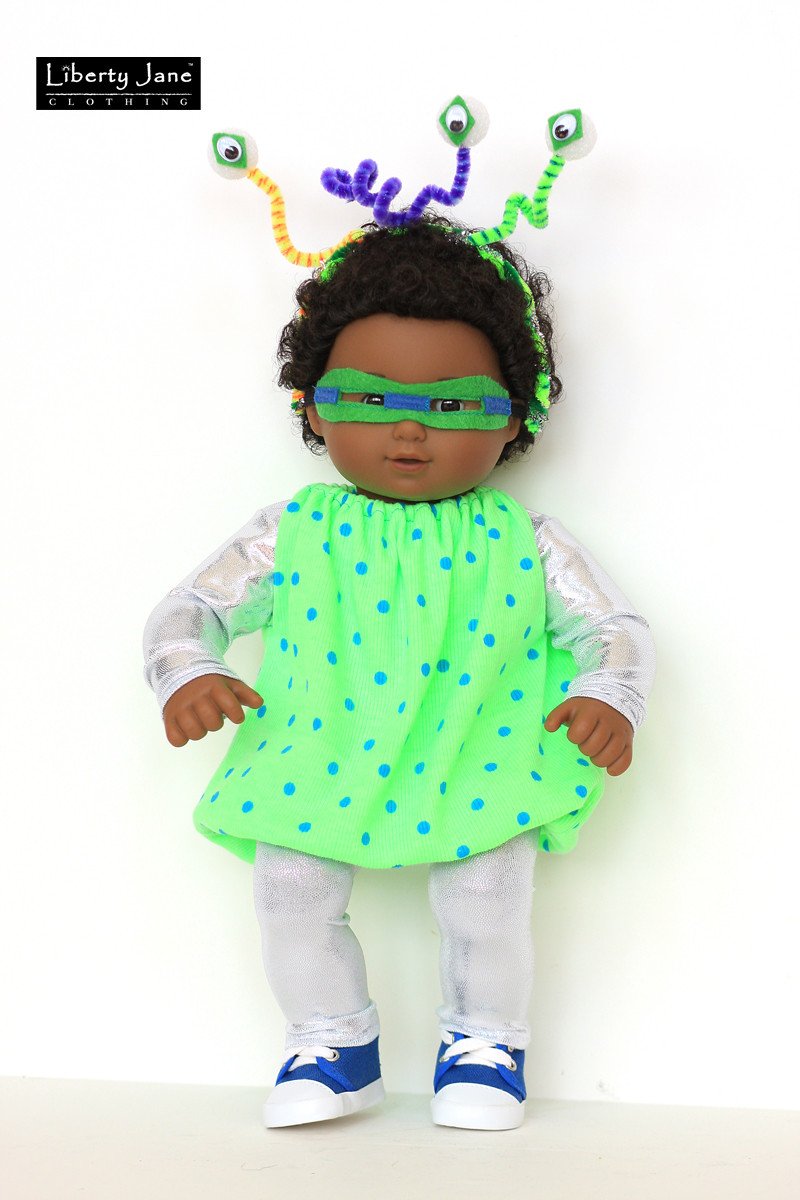 Liberty Jane 18 Inch Modern Halloween Costumes 15-18 inch Doll Clothes Pattern Pixie Faire