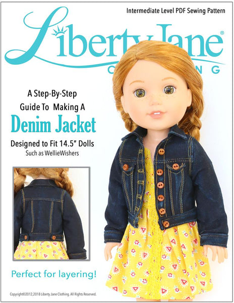 Liberty Jane Denim Jacket 14.5
