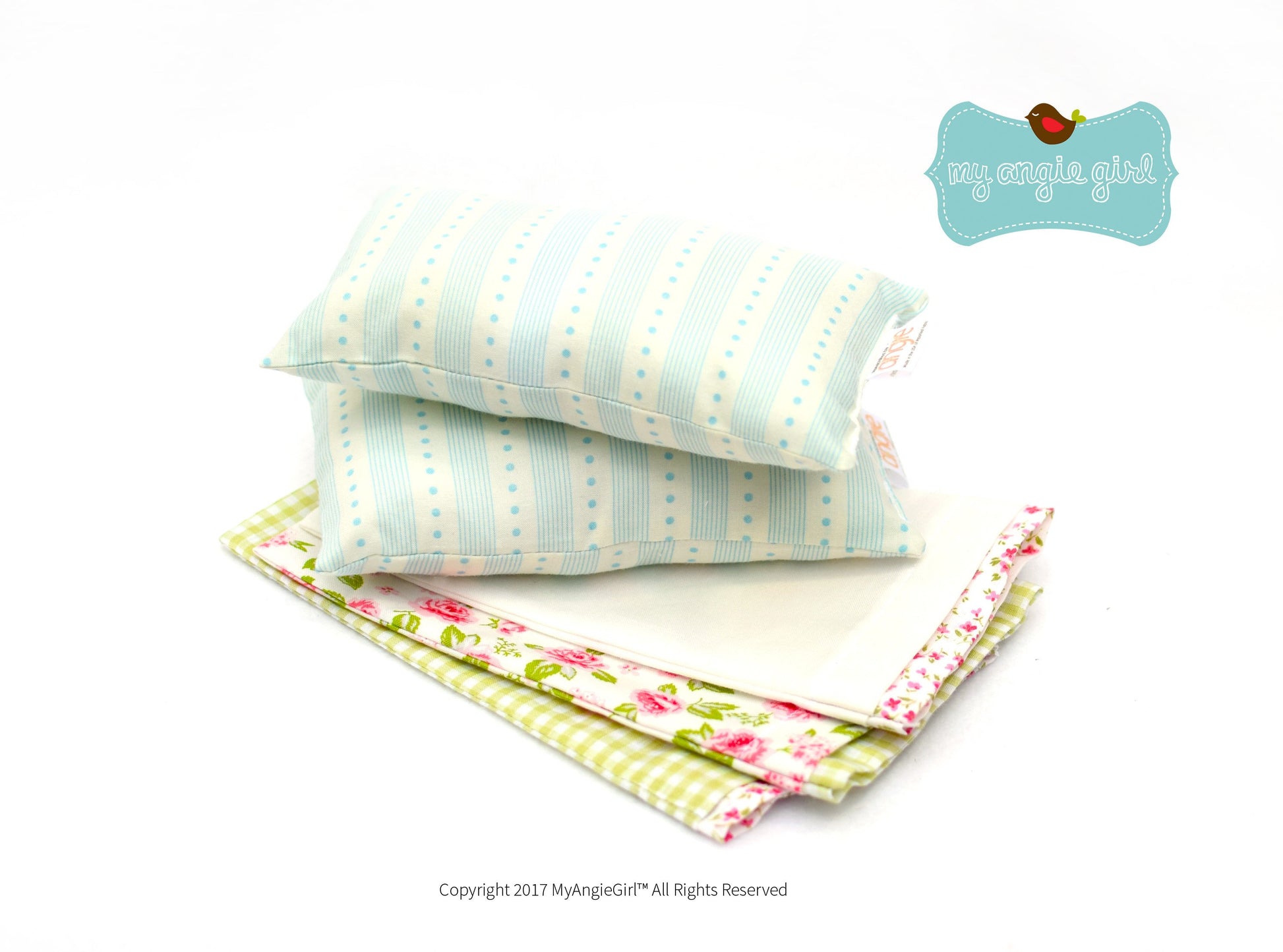 My Angie Girl WellieWishers Ruffled Shortie Set 14.5" Doll Clothes Pattern Pixie Faire