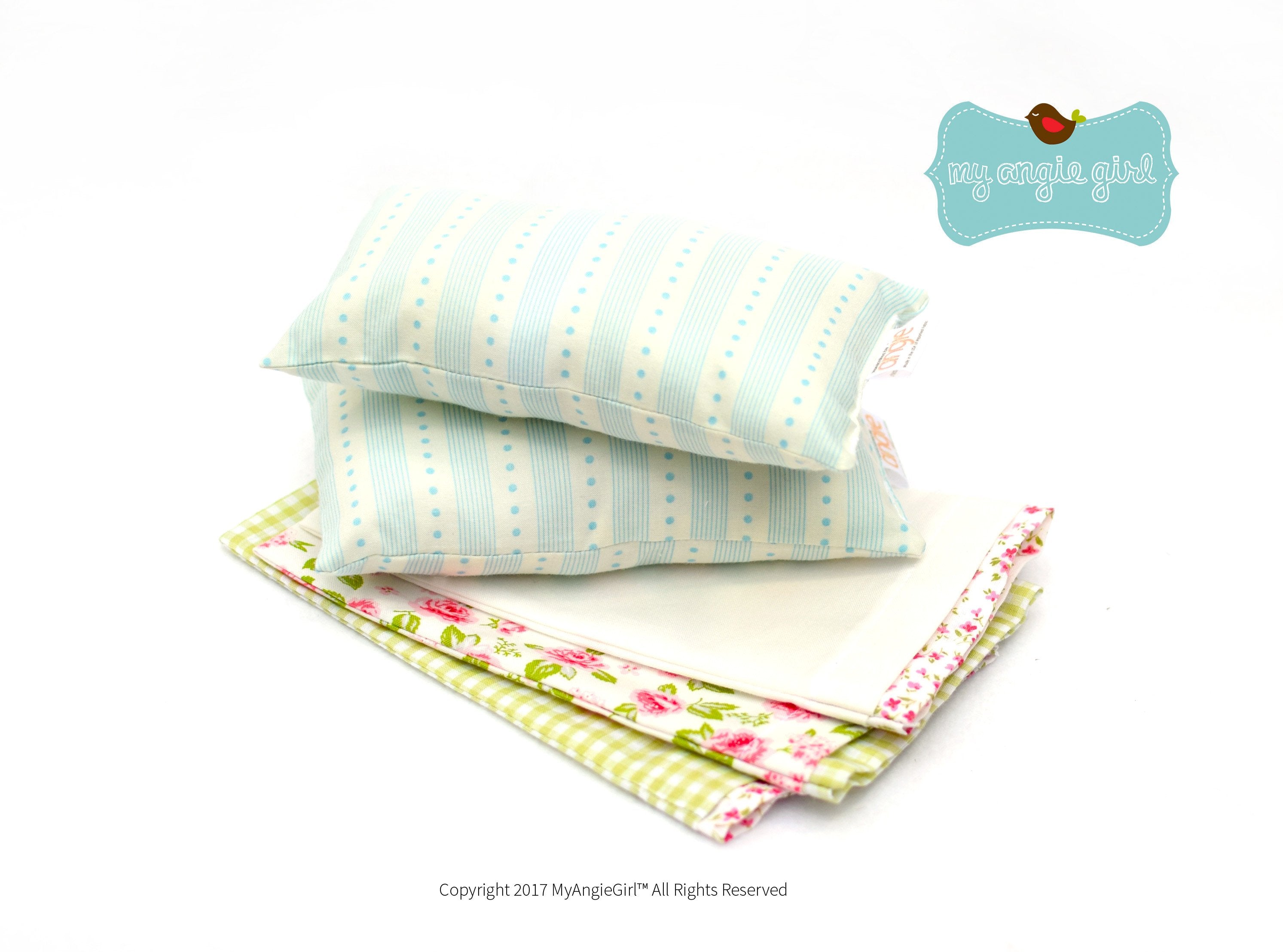 My Angie Girl WellieWishers Ruffled Shortie Set 14.5" Doll Clothes Pattern Pixie Faire