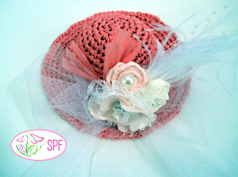 Sweet Pea Fashions WellieWishers Springtime Straw Hat Crochet Pattern for 14-14.5" Dolls Pixie Faire