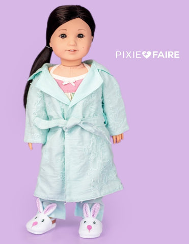 Little Miss Muffett 18 Inch Modern Dreamy Dressing Gowns 18" Doll Clothes Pixie Faire