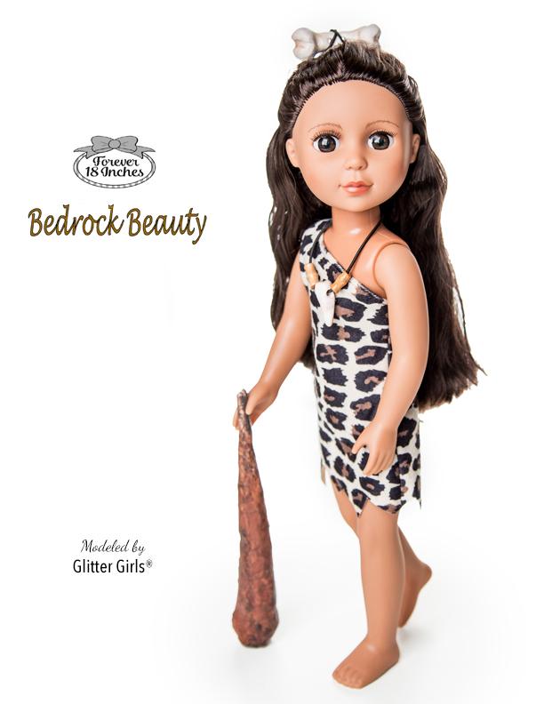 Forever 18 Inches WellieWishers Bedrock Beauty 14.5" Doll Clothes Pattern Pixie Faire