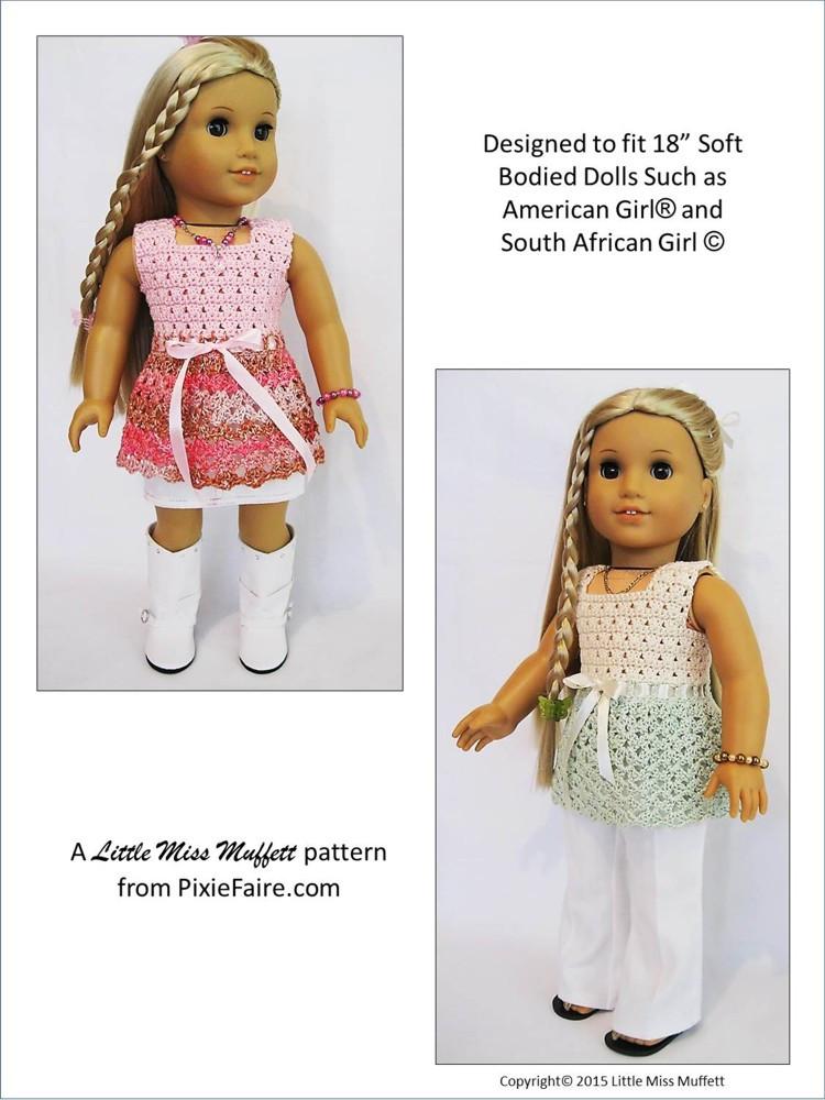 Little Miss Muffett Crochet Whispering Winds Crochet Pattern Pixie Faire