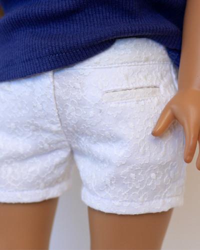 Liberty Jane 18 Inch Modern Capri and Shorts 18" Doll Clothes Pattern Pixie Faire