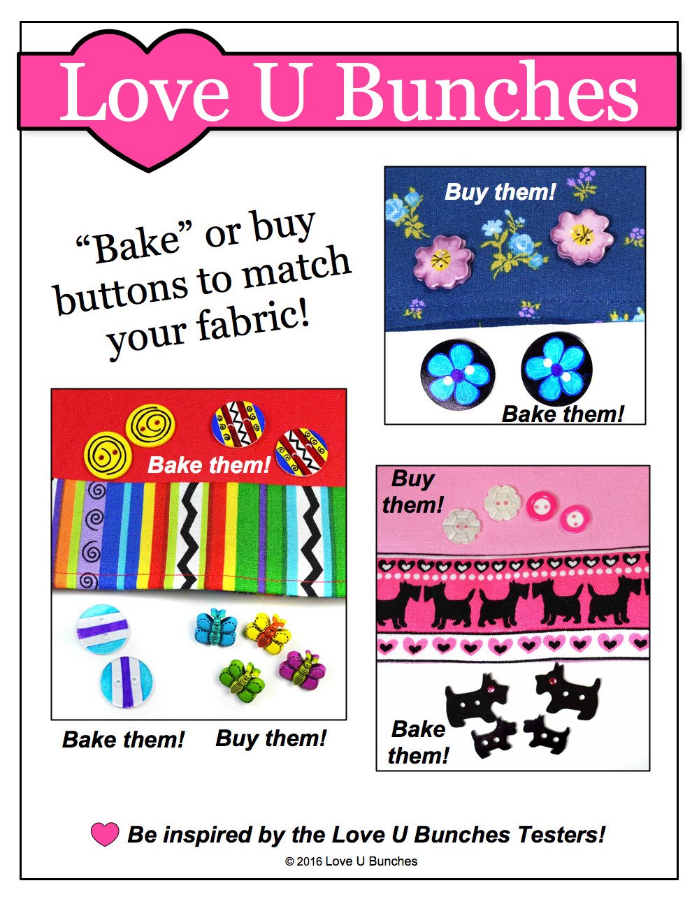 Love U Bunches 18 Inch Modern All Buttoned Up 18" Doll Clothes Pixie Faire
