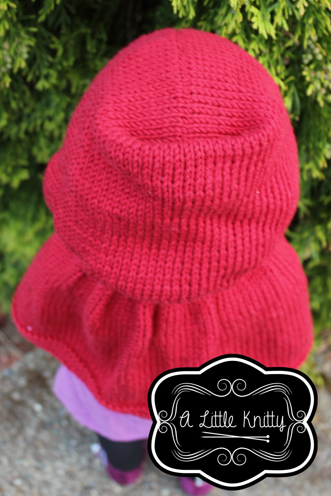 A Little Knitty Knitting Addy Hooded Cape Knitting Pattern Pixie Faire