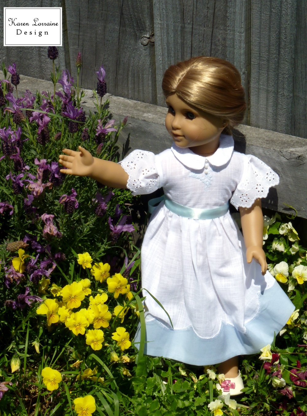 Heirloom Luncheon Doll Clothes Pattern for 18 Dolls Such As American Girl