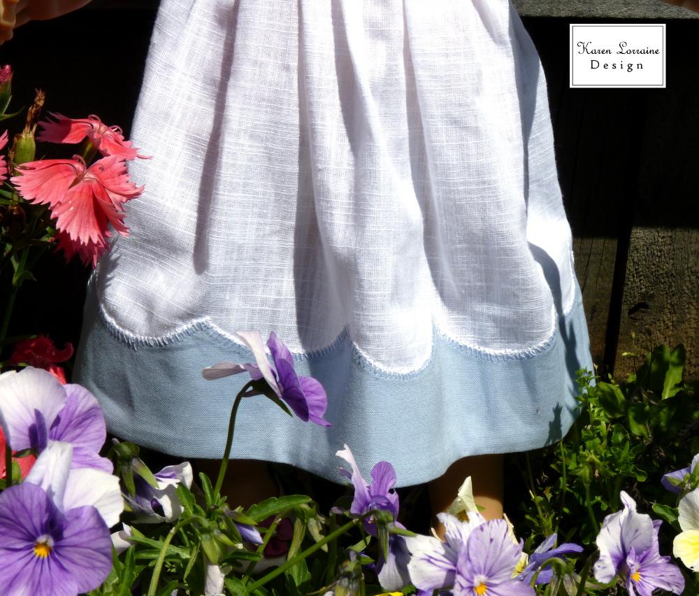 Karen Lorraine Design 18 Inch Historical Heirloom  Luncheon 18" Doll Clothes Pattern Pixie Faire