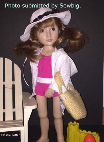 Flossie Potter A Girl For All Time Surf Side 3-in-1 for AGAT Dolls Pixie Faire