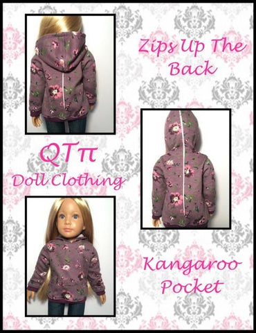 QTπ Doll Clothing Kidz n Cats All Zipped Up Hoodie for Kidz N Cats Dolls Pixie Faire