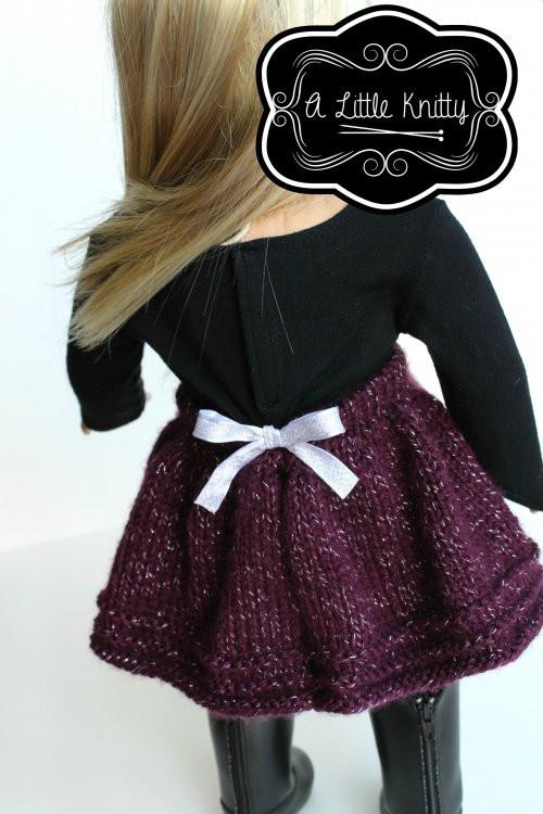 A Little Knitty Knitting Avery Skirt Knitting Pattern Pixie Faire