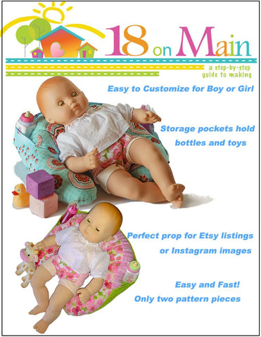 18 On Main My Baby Sitter Doll Clothes Pattern 15 inch dolls such