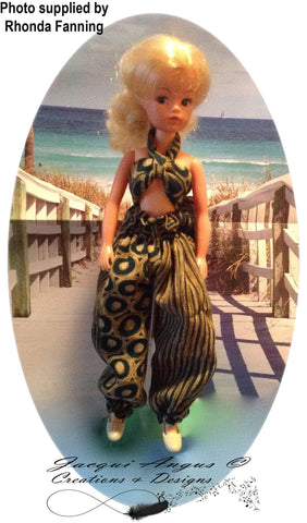 Jacqui Angus Creations & Designs Barbie Genie Pants Pattern for 11-1/2" Fashion Dolls Pixie Faire