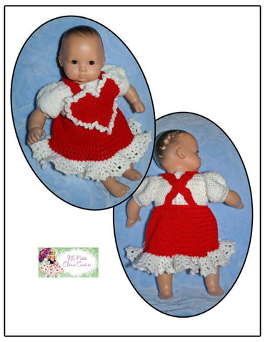 Mon Petite Cherie Couture Bitty Baby/Twin Be Mine Crochet Pattern Pixie Faire