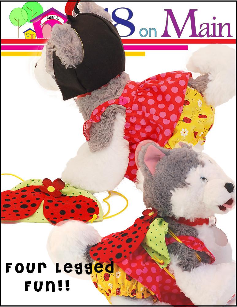 18 On Main Build-A-Bear Bear E. Lovebug Pattern for Build-A-Bear Dolls Pixie Faire