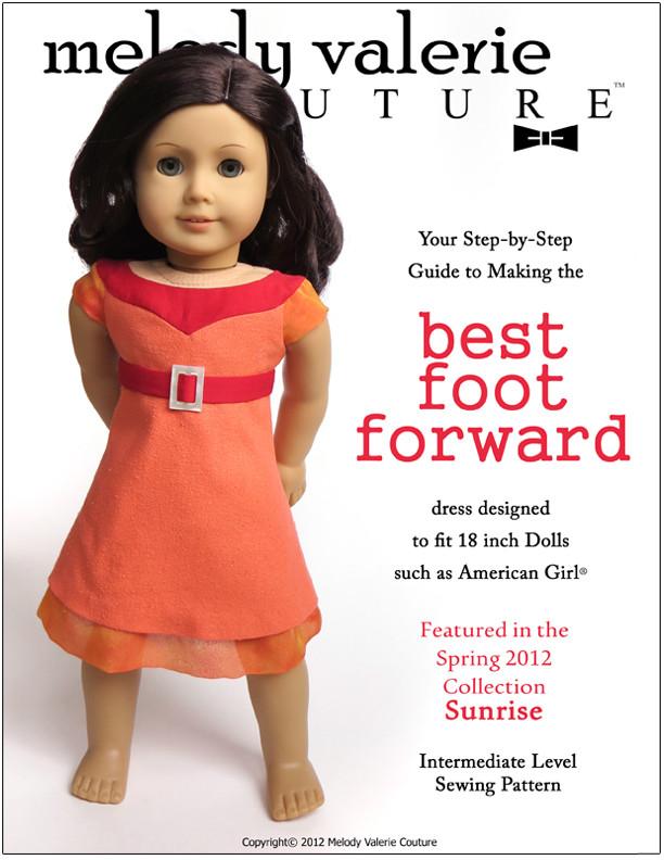 Melody Valerie Couture 18 Inch Modern Best Foot Forward 18" Doll Clothes Pixie Faire