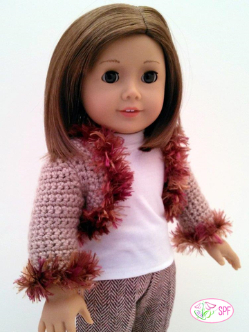 Sweet Pea Fashions Crochet Crocheted Bolero Crochet Pattern Pixie Faire