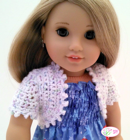 Sweet Pea Fashions Crochet Crocheted Bolero Crochet Pattern Pixie Faire