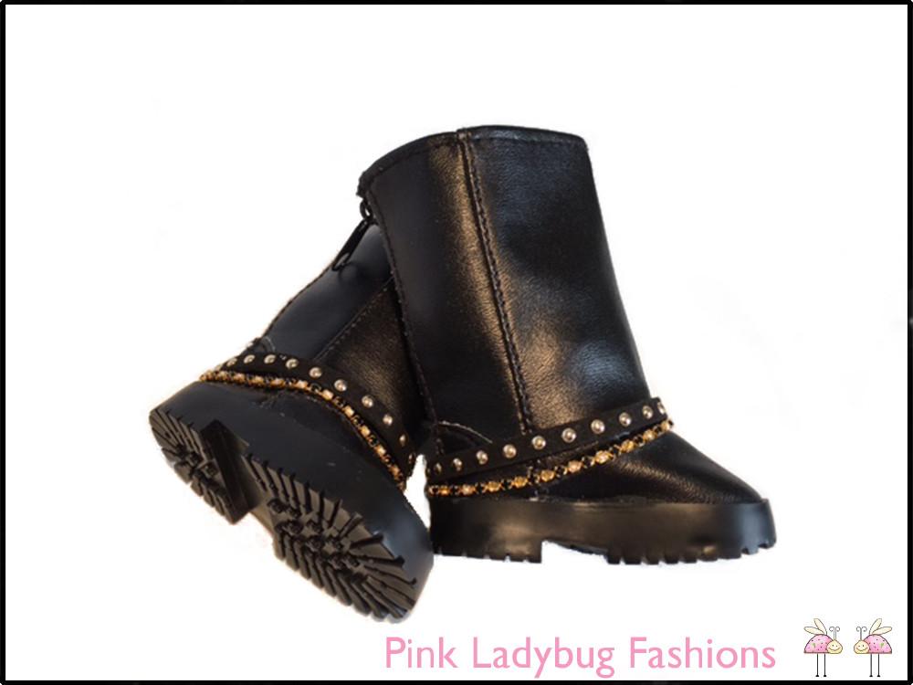 Pink Ladybug 18 Inch Modern Belts for Your Boots 18" Doll Accessories Pixie Faire