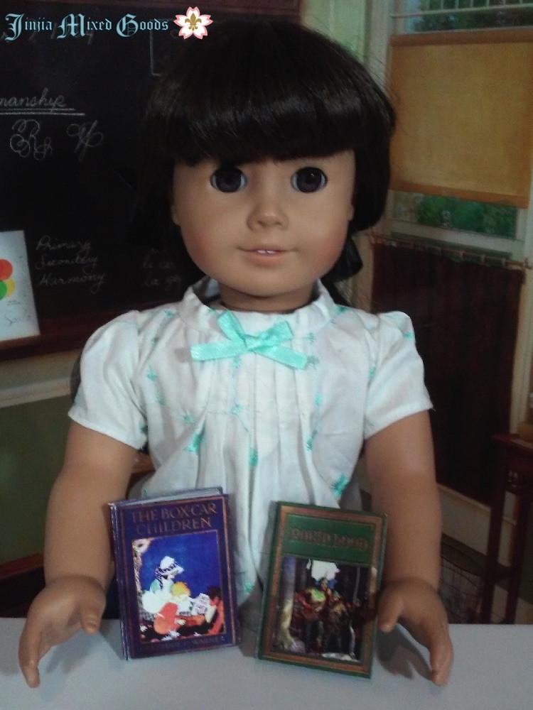 Jinjia Mixed Goods 18 Inch Modern Robin Hood & The Boxcar Children Printable Books 14-18" Doll Accessories Pixie Faire