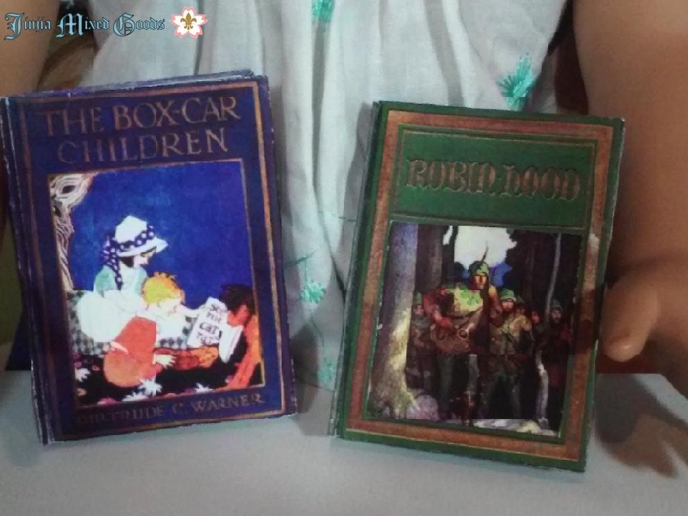Jinjia Mixed Goods 18 Inch Modern Robin Hood & The Boxcar Children Printable Books 14-18" Doll Accessories Pixie Faire