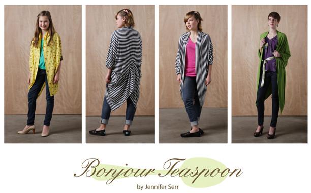 Bonjour Teaspoon Girls Ava Lounge Jacket Pattern For Girls Pixie Faire