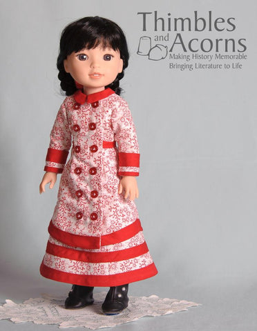 Thimbles and Acorns WellieWishers Carrie 14.5" Doll Clothes Pattern Pixie Faire