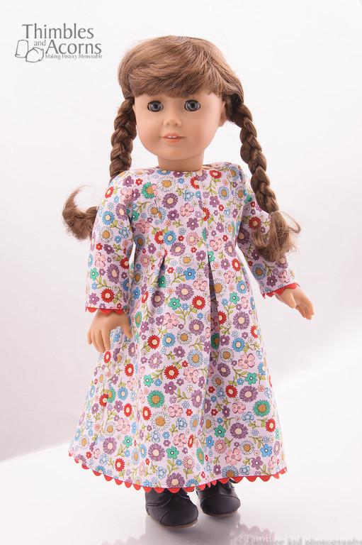 Thimbles and Acorns Promo Cloth doll Charlotte 18" Cloth Doll Pattern Pixie Faire