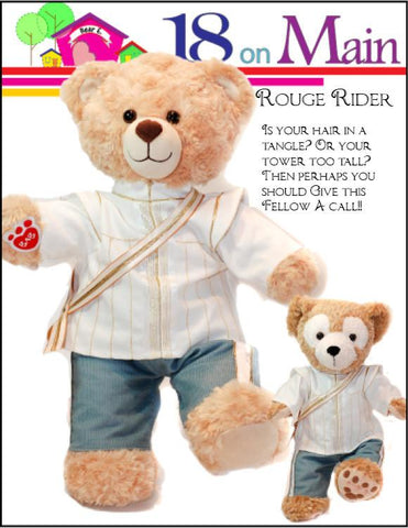 18 On Main Build-A-Bear Bear E. Charming Prince Pattern for Build-A-Bear Dolls Pixie Faire
