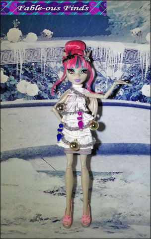 Fable-ous Finds Monster High Burst into Tiers Dress Pattern for Monster High Dolls Pixie Faire