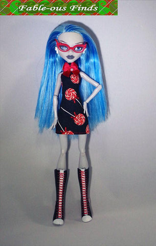 Fable-ous Finds Monster High Burst into Tiers Dress Pattern for Monster High Dolls Pixie Faire