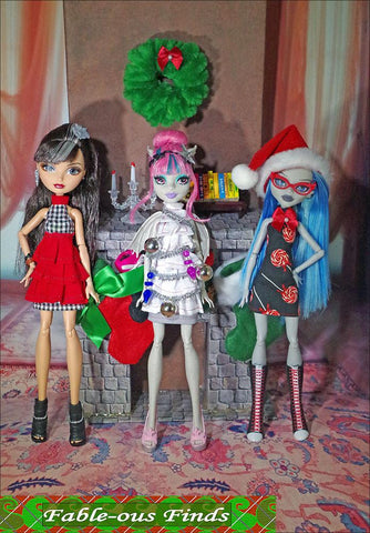 Fable-ous Finds Monster High Burst into Tiers Dress Pattern for Monster High Dolls Pixie Faire