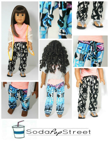 Soda Pop Street 18 Inch Modern Chuba Pants 18" Doll Clothes Pixie Faire