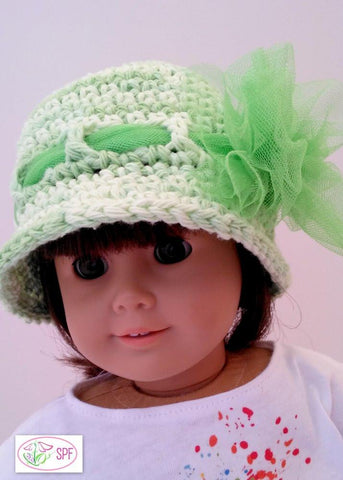 Sweet Pea Fashions Crochet Depression Era Cloche Hat Crochet Pattern Pixie Faire