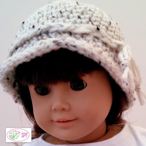 Sweet Pea Fashions Crochet Depression Era Cloche Hat Crochet Pattern Pixie Faire