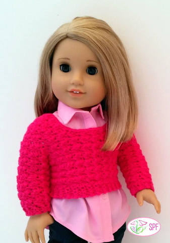 Sweet Pea Fashions Crochet Cobblestone Sweater with Three Sleeve Options Crochet Pattern Pixie Faire