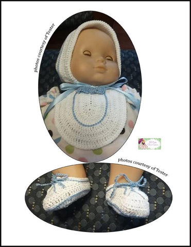 Mon Petite Cherie Couture Bitty Baby/Twin Cool Bowties Crochet Pattern Pixie Faire