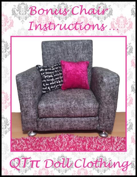 QTπ Doll Clothing 18 Inch Modern Modern Sofa Set 18" Doll Furniture Pixie Faire