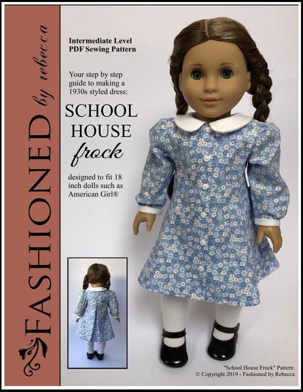 School Cool Doll Pattern