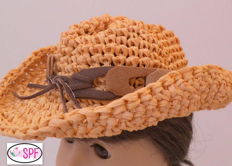 Sweet Pea Fashions Crochet Straw Cowboy Hat Crochet Pattern Pixie Faire