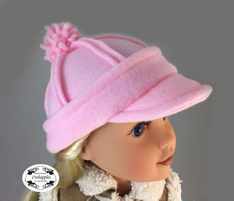 Crabapples 18 Inch Modern Cozy Hats 18" Doll Clothes Pattern Pixie Faire